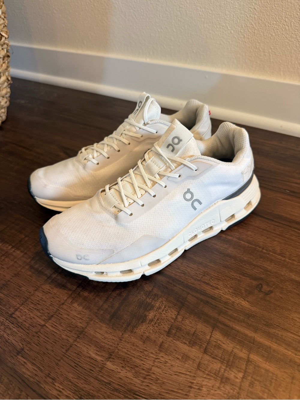 On Cloudnova Form 2 Women’s Size 8 White Running Sneakers